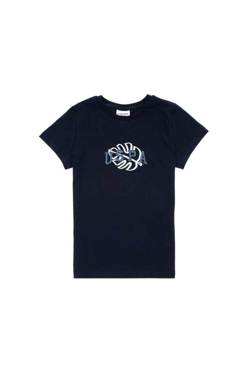 Erkek Çocuk Lacivert Bisiklet Yaka Tişört