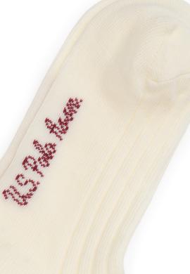 Kız Çocuk Krem Diz Altı Çorap - 50311332004