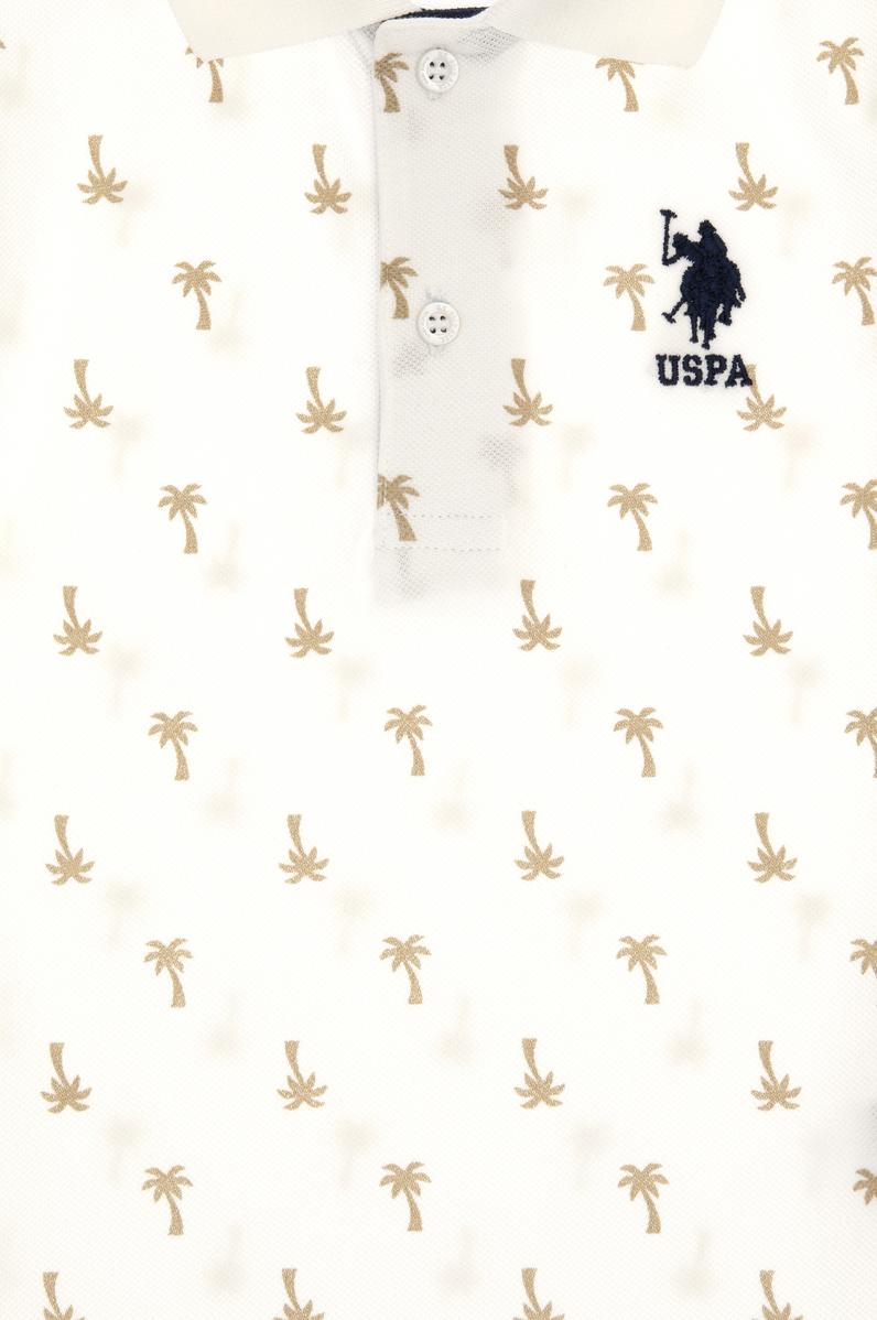 Erkek Çocuk Polo Yaka Ekru Tişört