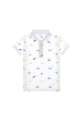 Erkek Çocuk Polo Yaka Beyaz Tişört - 50311909020