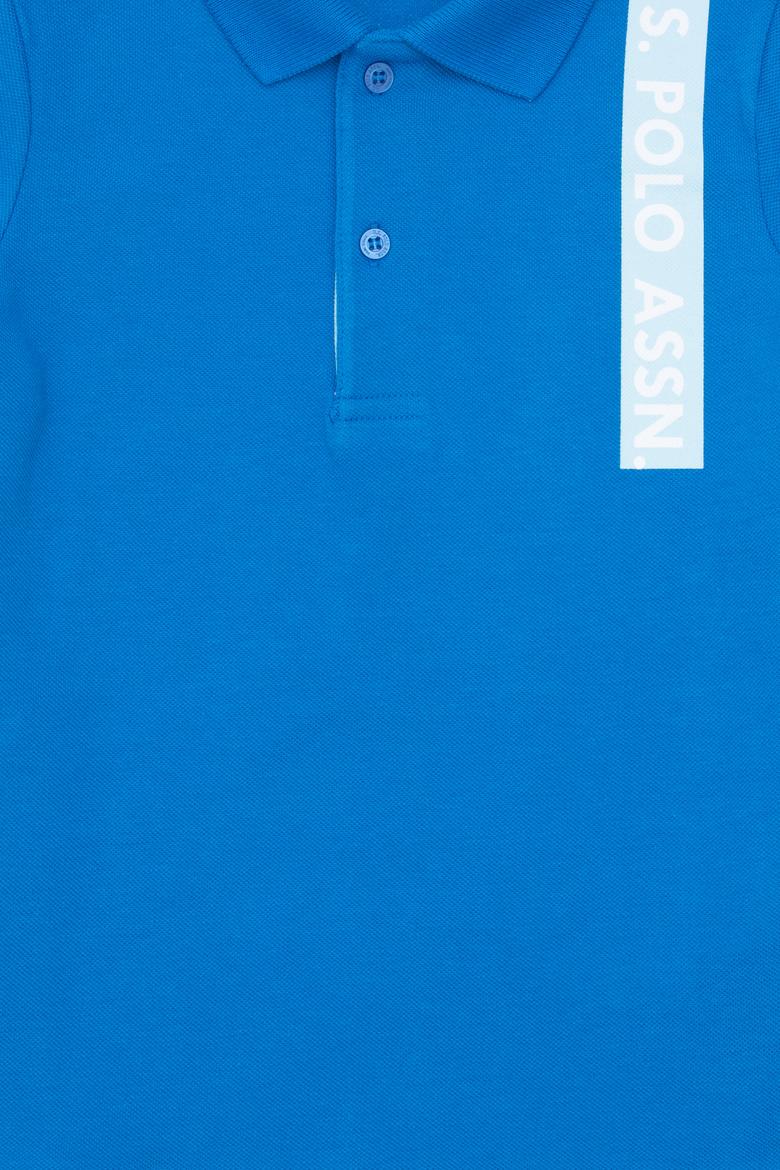 Erkek Çocuk Polo Yaka Kobalt Mavi Tişört - 50307181017