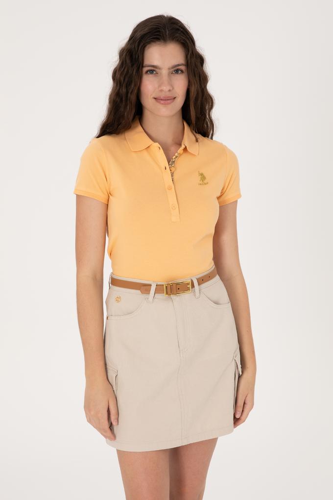 Kadın Turuncu Basic Tişört