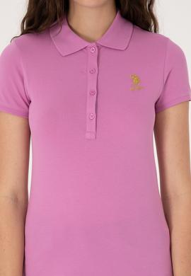 Kadın Fuşya Basic Tişört - 50300868011