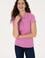 Kadın Fuşya Basic Tişört