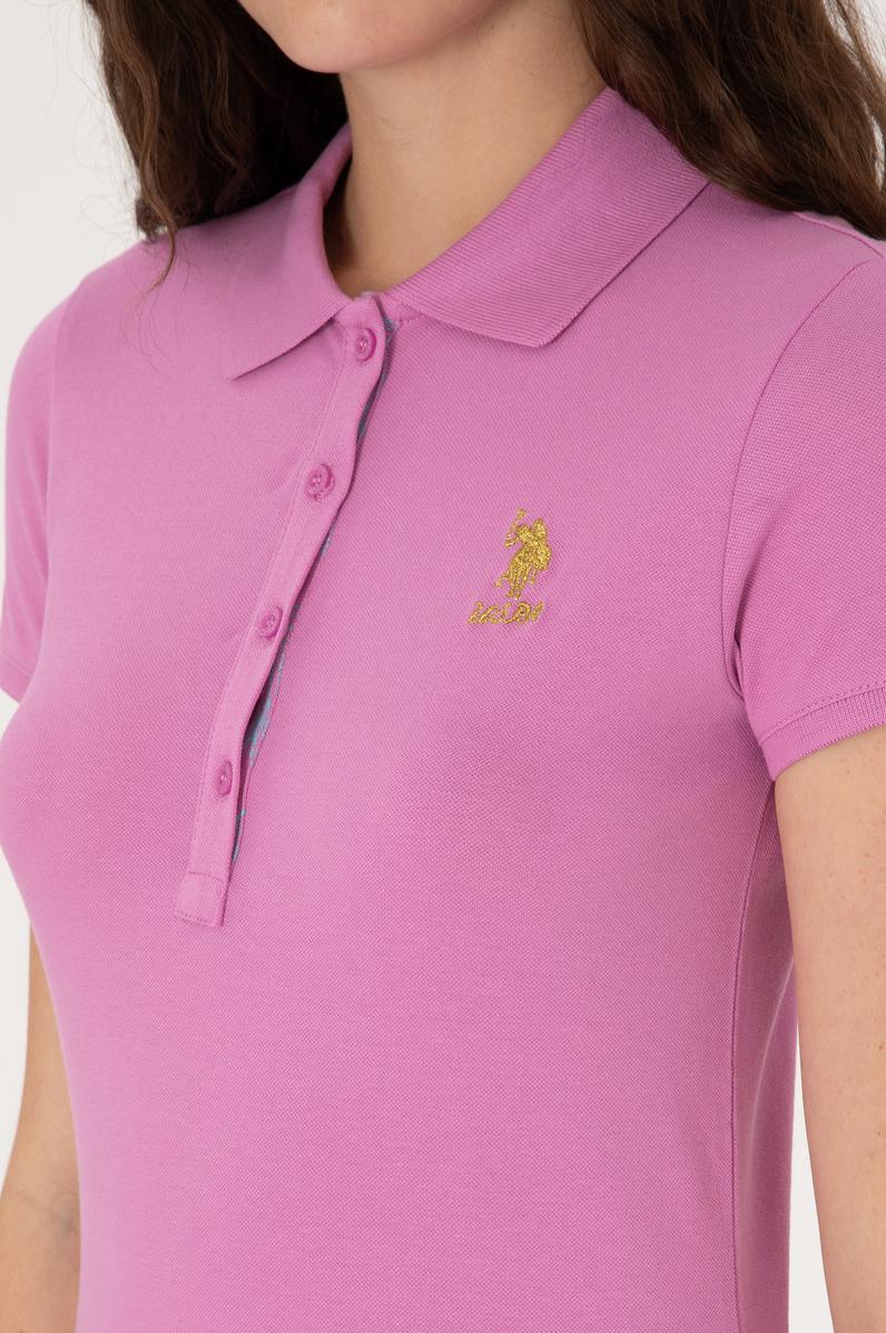 Kadın Fuşya Basic Tişört