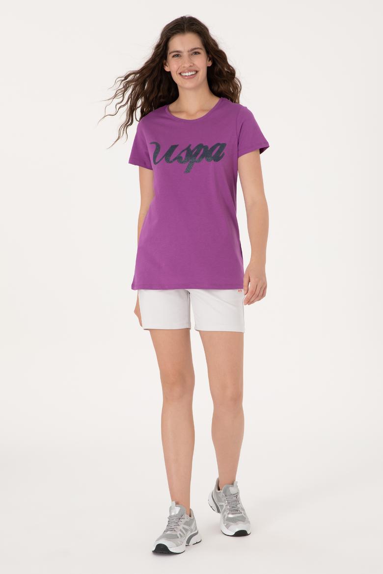 Kadın Açık Gri Örme Şort - 50300840003