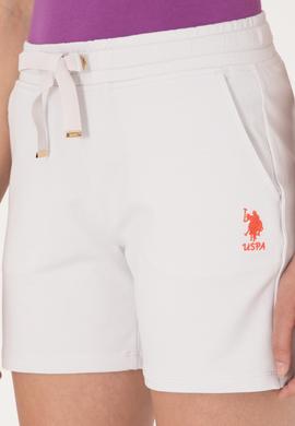 Kadın Açık Gri Örme Şort - 50300840003