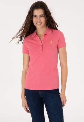 Kadın Pembe Basic Tişört - 50300896196