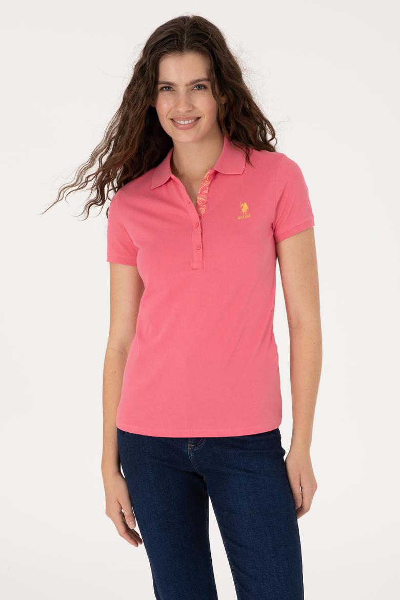 Kadın Pembe Basic Tişört