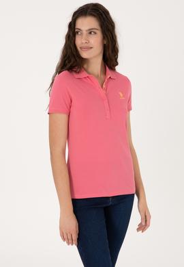 Kadın Pembe Basic Tişört - 50300896196