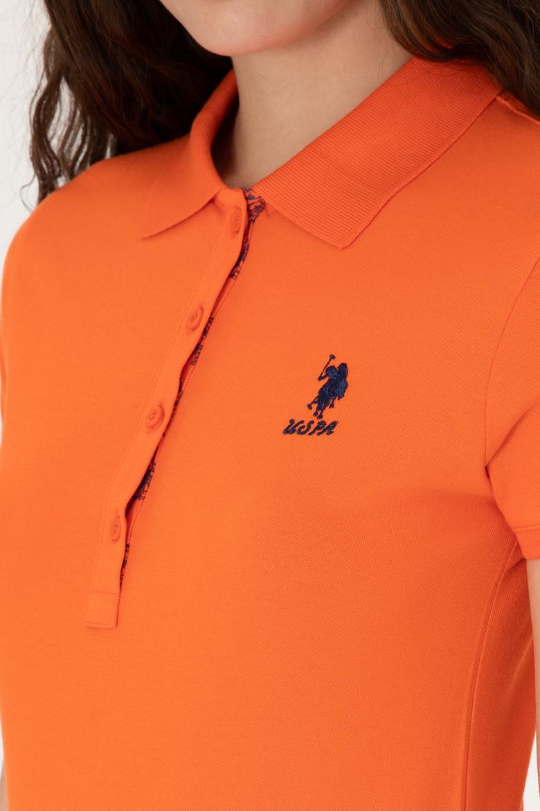 Kadın Nar Çiçeği Basic Tişört - 50300896096