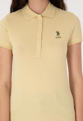 Kadın Açık Haki Basic Tişört - 50300896166