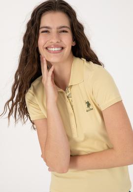 Kadın Açık Haki Basic Tişört - 50300896166