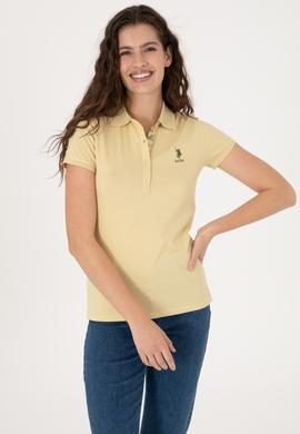 Kadın Açık Haki Basic Tişört - 50300896166