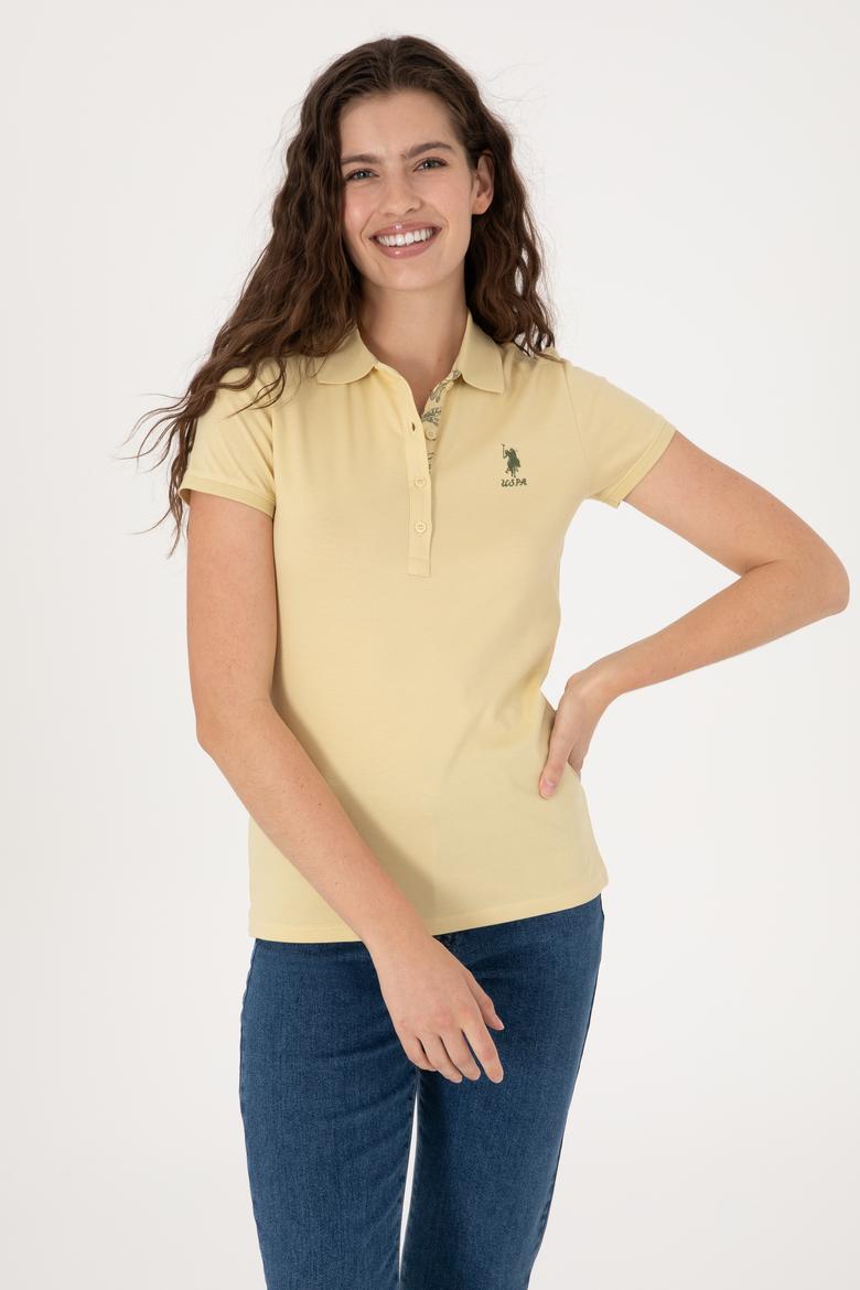 Kadın Açık Haki Basic Tişört