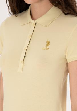 Kadın Açık Haki Basic Tişört - 50300868088