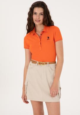 Kadın Nar Çiçeği Basic Tişört - 50300896096