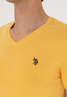 Erkek Hardal Basic Tişört - 50297985057