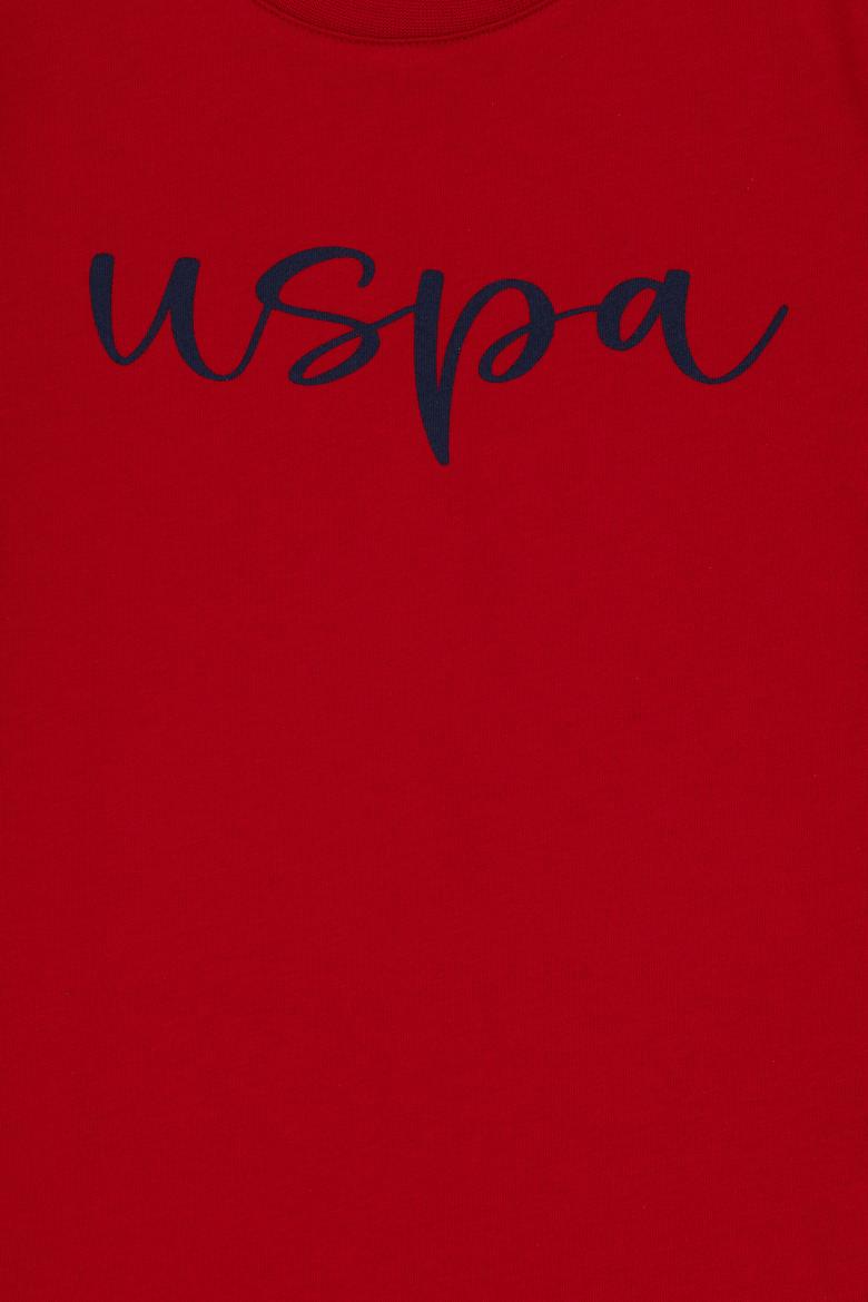 Erkek Çocuk Kırmızı Bisiklet Yaka Basic Tişört - 50306591029