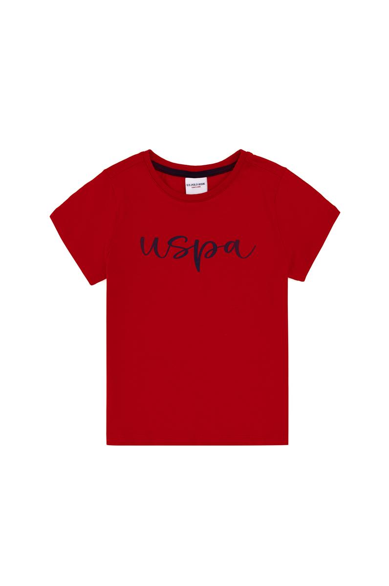 Erkek Çocuk Kırmızı Bisiklet Yaka Basic Tişört