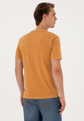 Erkek Hardal Basic Tişört - 50297987053