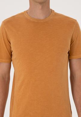 Erkek Hardal Basic Tişört - 50297987053