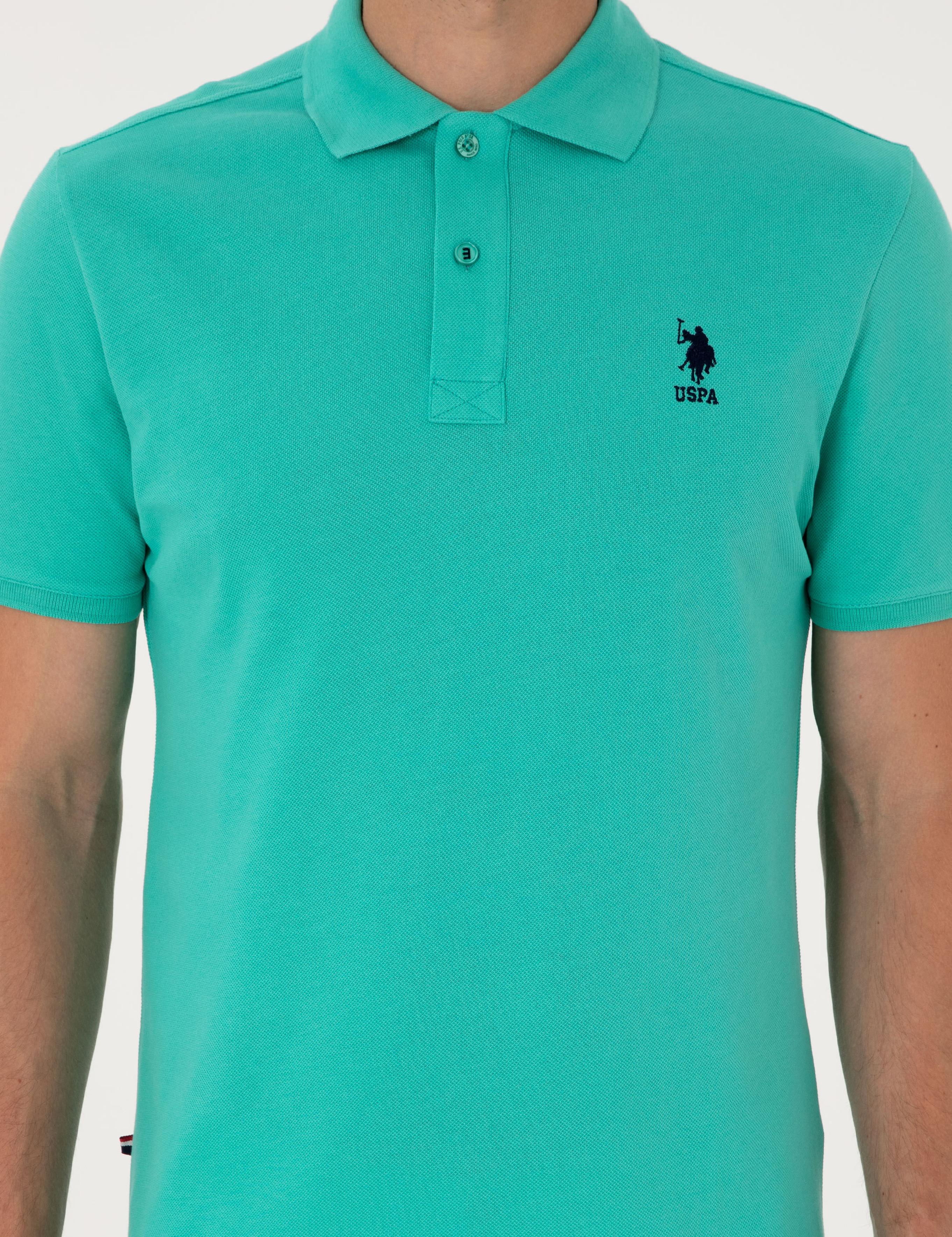 تی شرت آستین کوتاه رگولار یقه پیراهنی مردانه یو اس پولو | U.S. Polo Assn. - تصویر 6