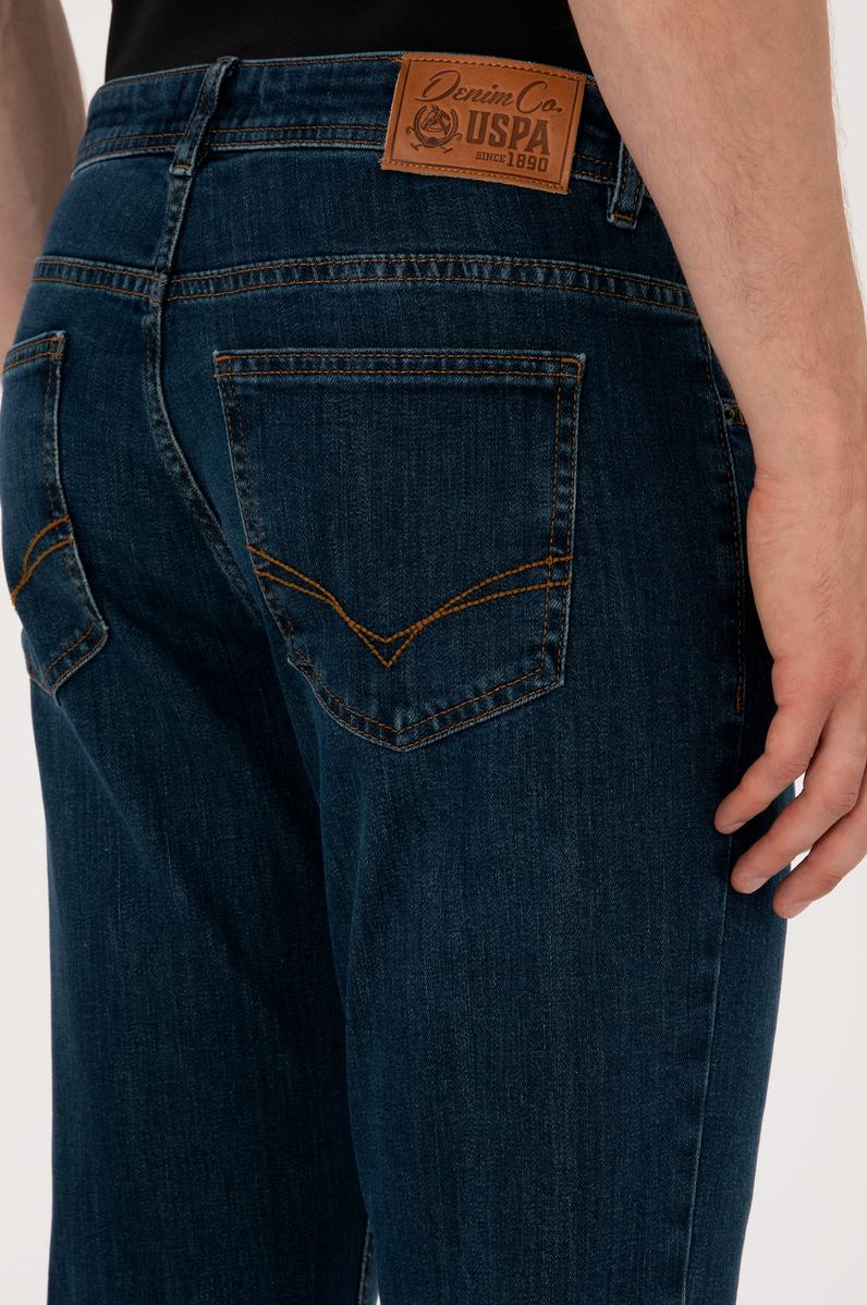 Erkek Yeşil Jean Pantolon