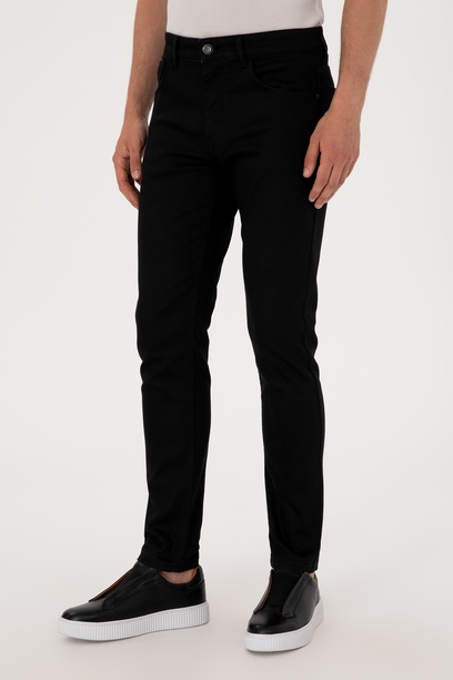 Erkek Siyah Jean Pantolon