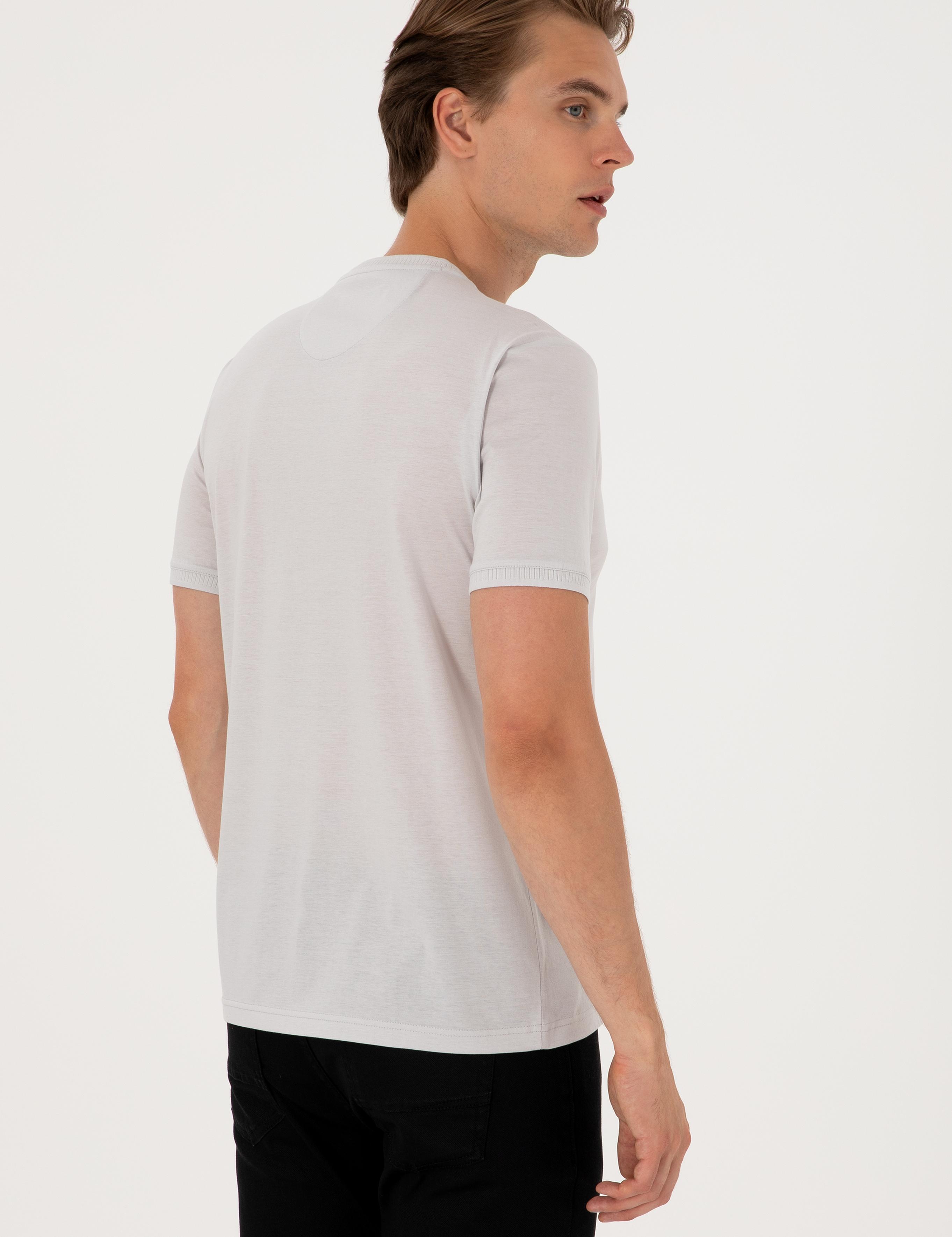 تی شرت یقه گرد رگولار یقه گرد مردانه یو اس پولو | U.S. Polo Assn. - تصویر 5