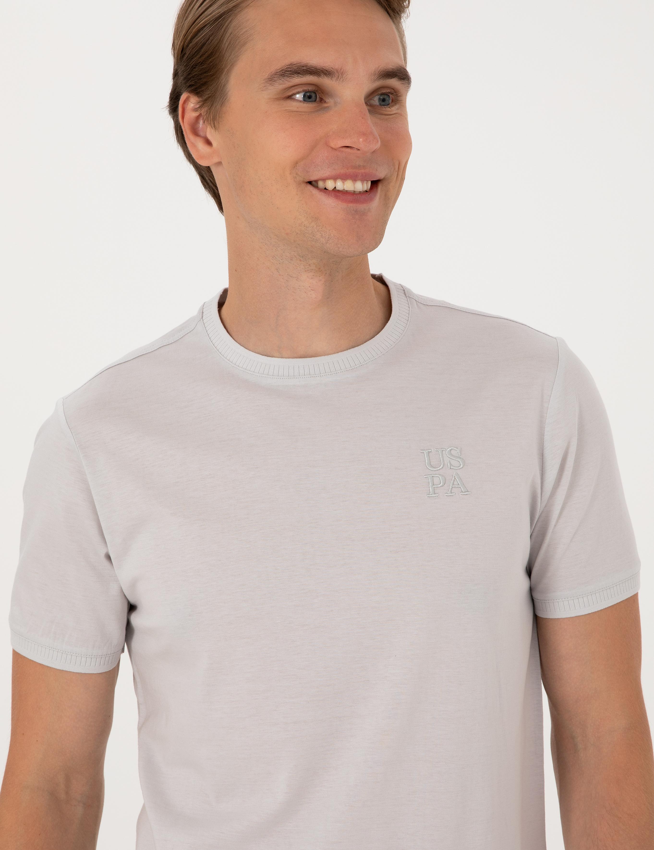 تی شرت یقه گرد رگولار یقه گرد مردانه یو اس پولو | U.S. Polo Assn. - تصویر 2