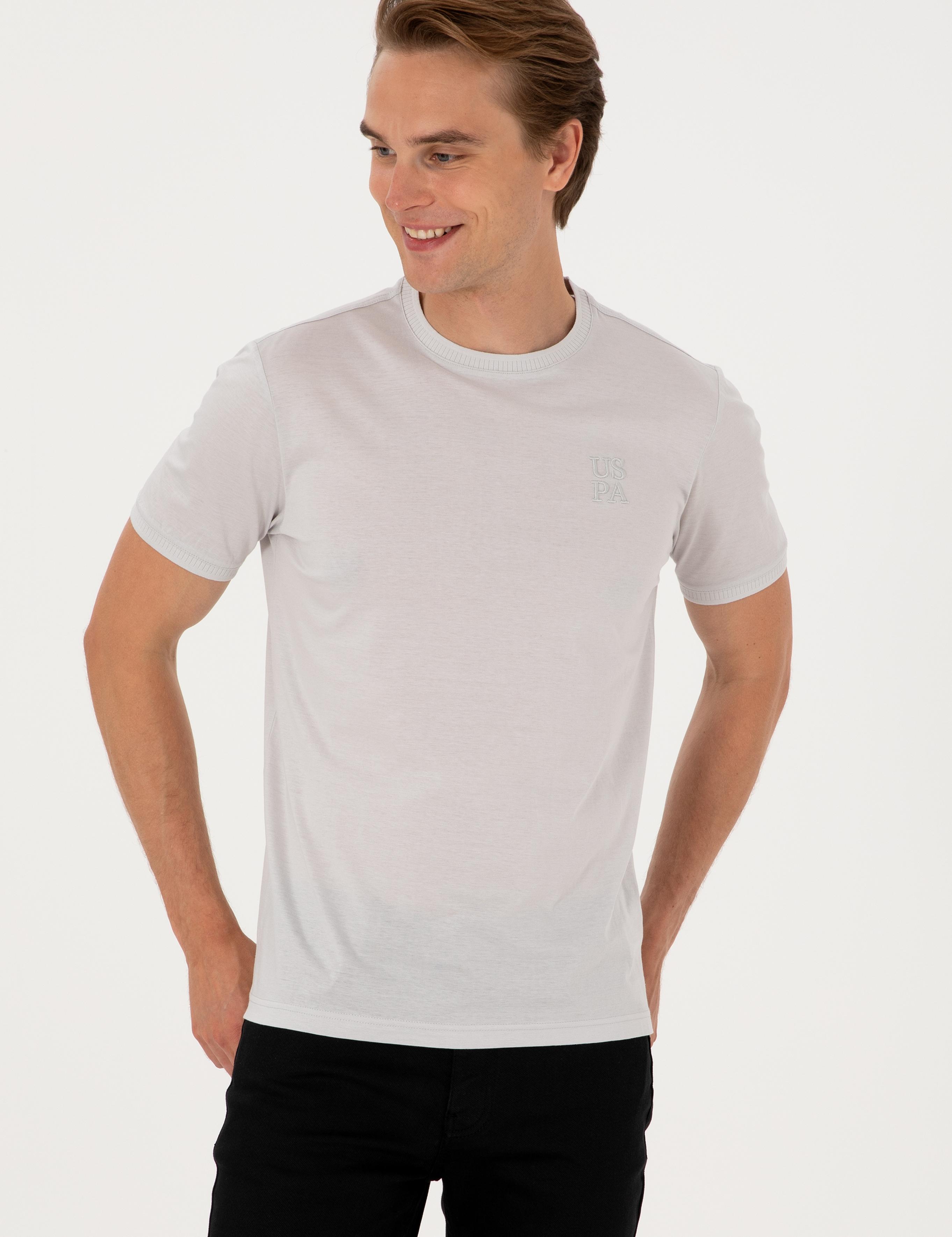 تی شرت یقه گرد رگولار یقه گرد مردانه یو اس پولو | U.S. Polo Assn. - تصویر 3