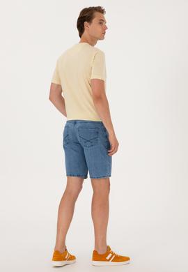 Erkek Mavi Jean Şort - 50304411008