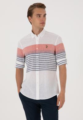 Erkek Kırmızı Uzun Kollu Gömlek - 50300105022