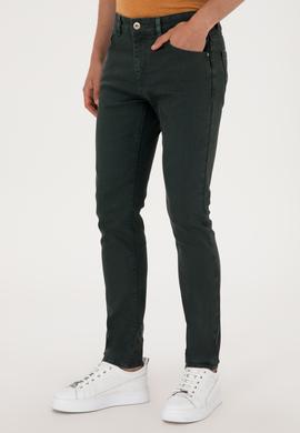 Erkek Yeşil Jean Pantolon - 50297833051