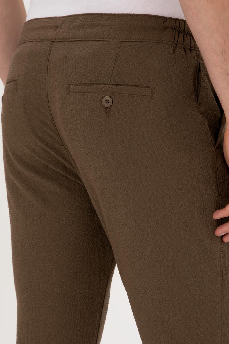 Erkek Vizon Kanvas Pantolon