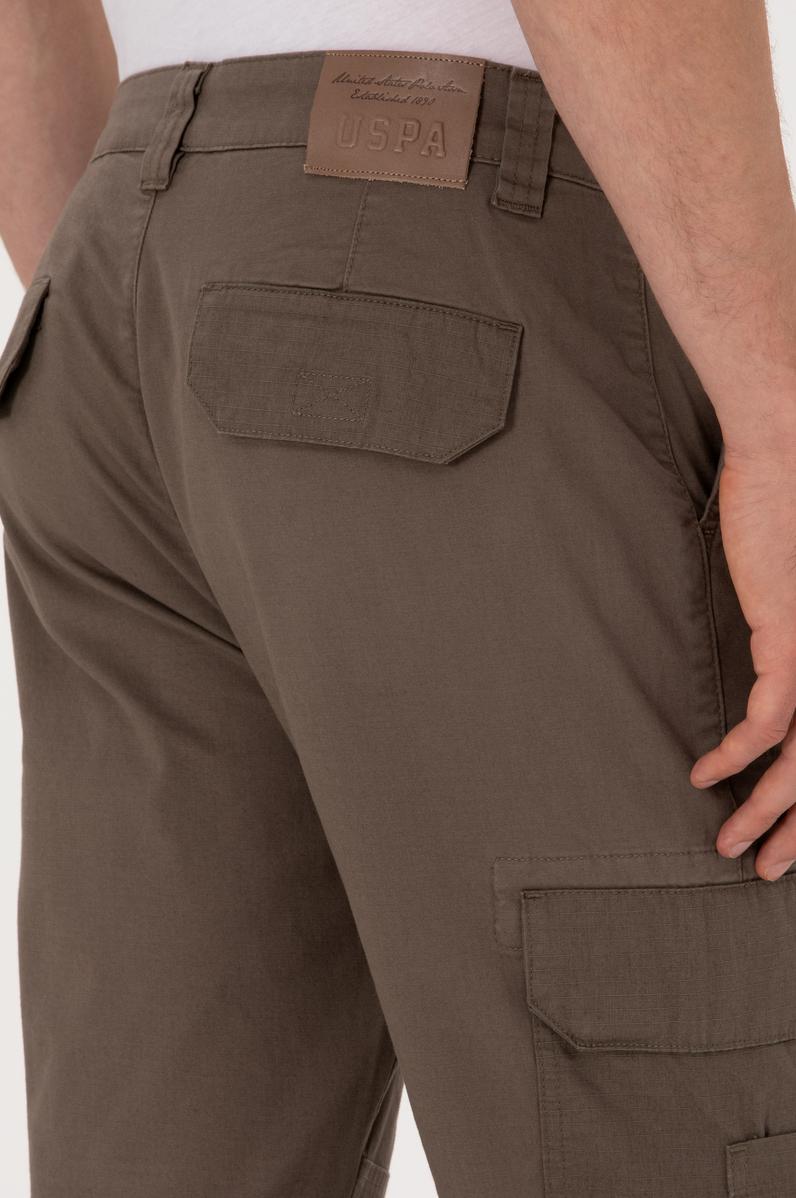 Erkek Vizon Kanvas Pantolon