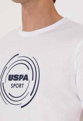 Erkek Regular Fit Bisiklet Yaka Beyaz Tişört - 50300261019