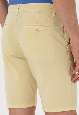 Erkek Açık Haki Dokuma Şort - 50299183030