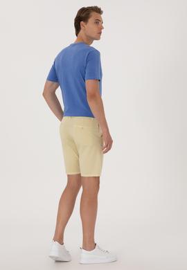 Erkek Açık Haki Dokuma Şort - 50299183030