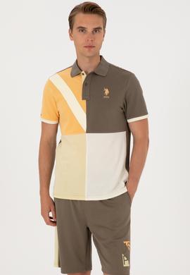 Erkek Regular Fit Vizon Polo Yaka Tişört - 50300140017
