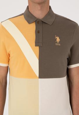 Erkek Regular Fit Vizon Polo Yaka Tişört - 50300140017