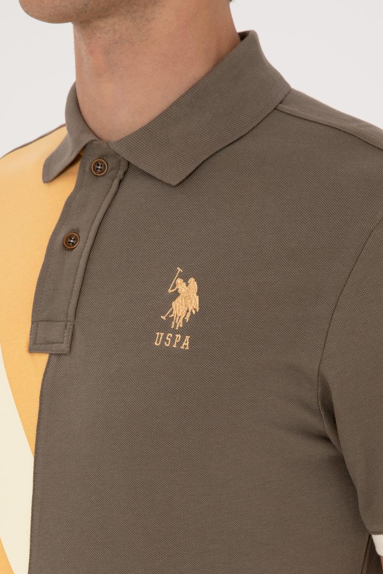 Erkek Regular Fit Vizon Polo Yaka Tişört - 50300140017