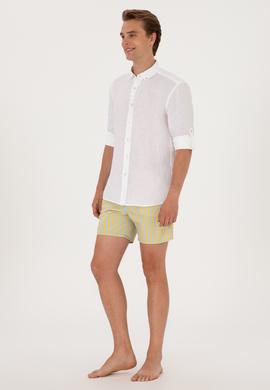Erkek Sarı Deniz Şortu - 50299751026