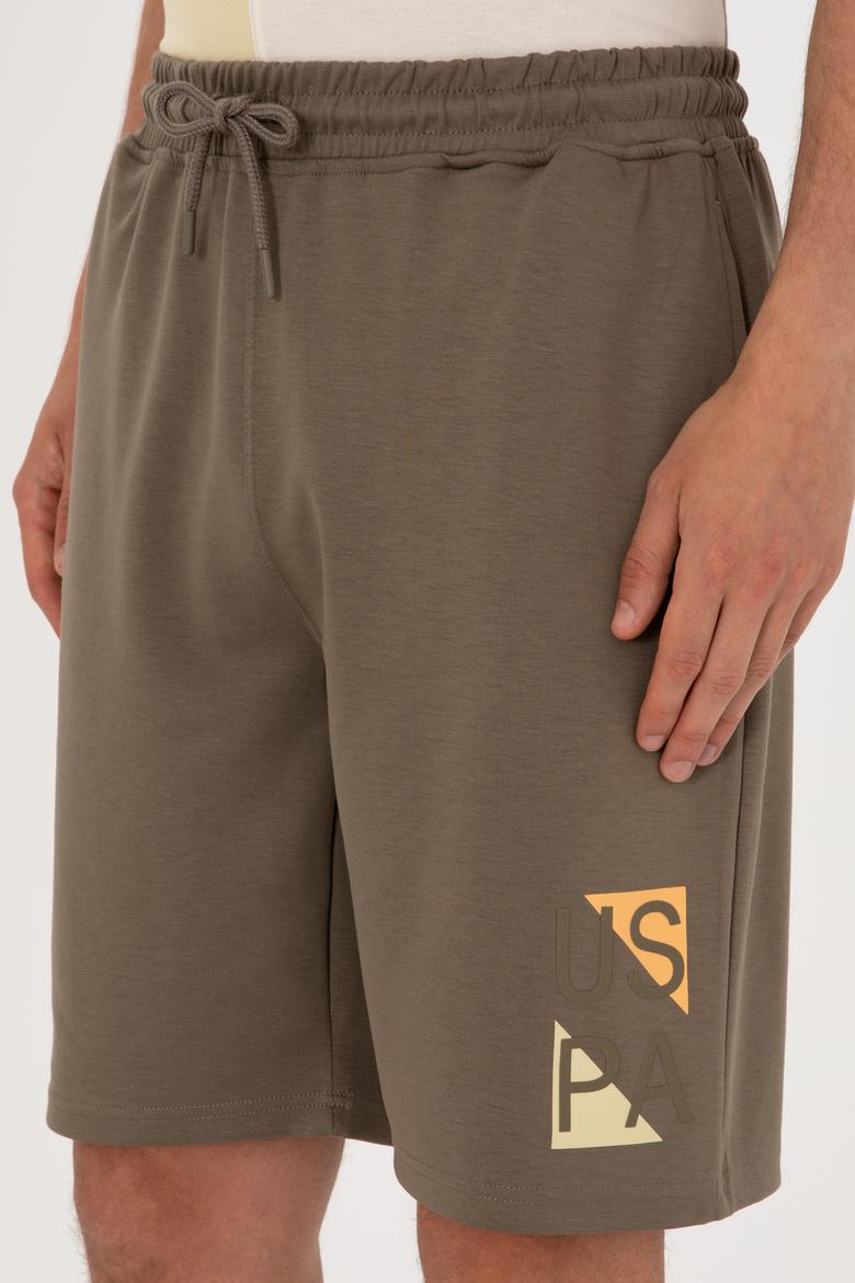 Erkek Vizon Örme Şort - 50299859001