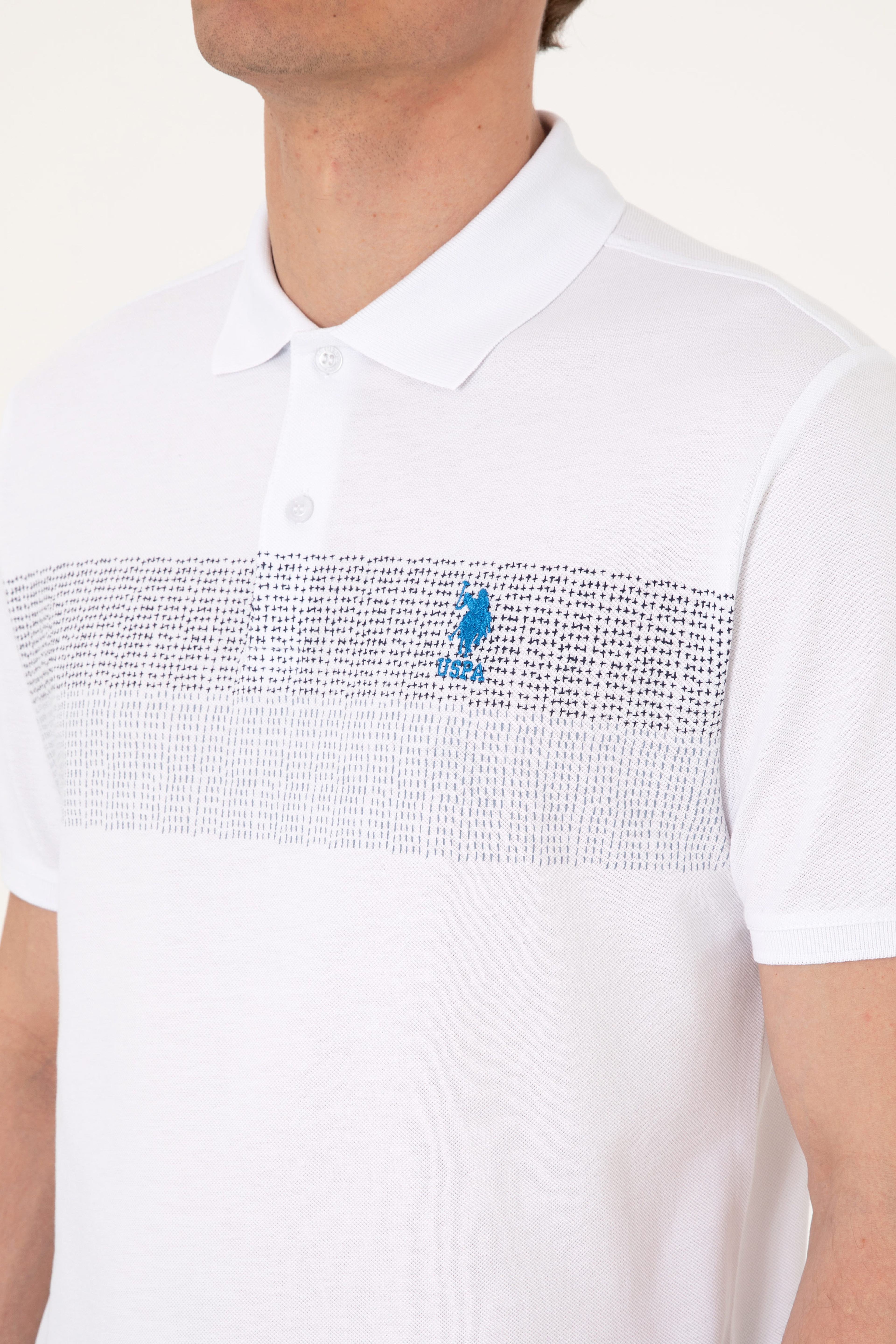 Erkek Regular Fit Lacivert Polo Yaka Tişört - Image 7