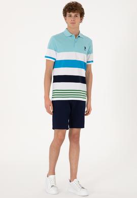 Erkek Regular Fit Aqua Polo Yaka Tişört - 50306820008