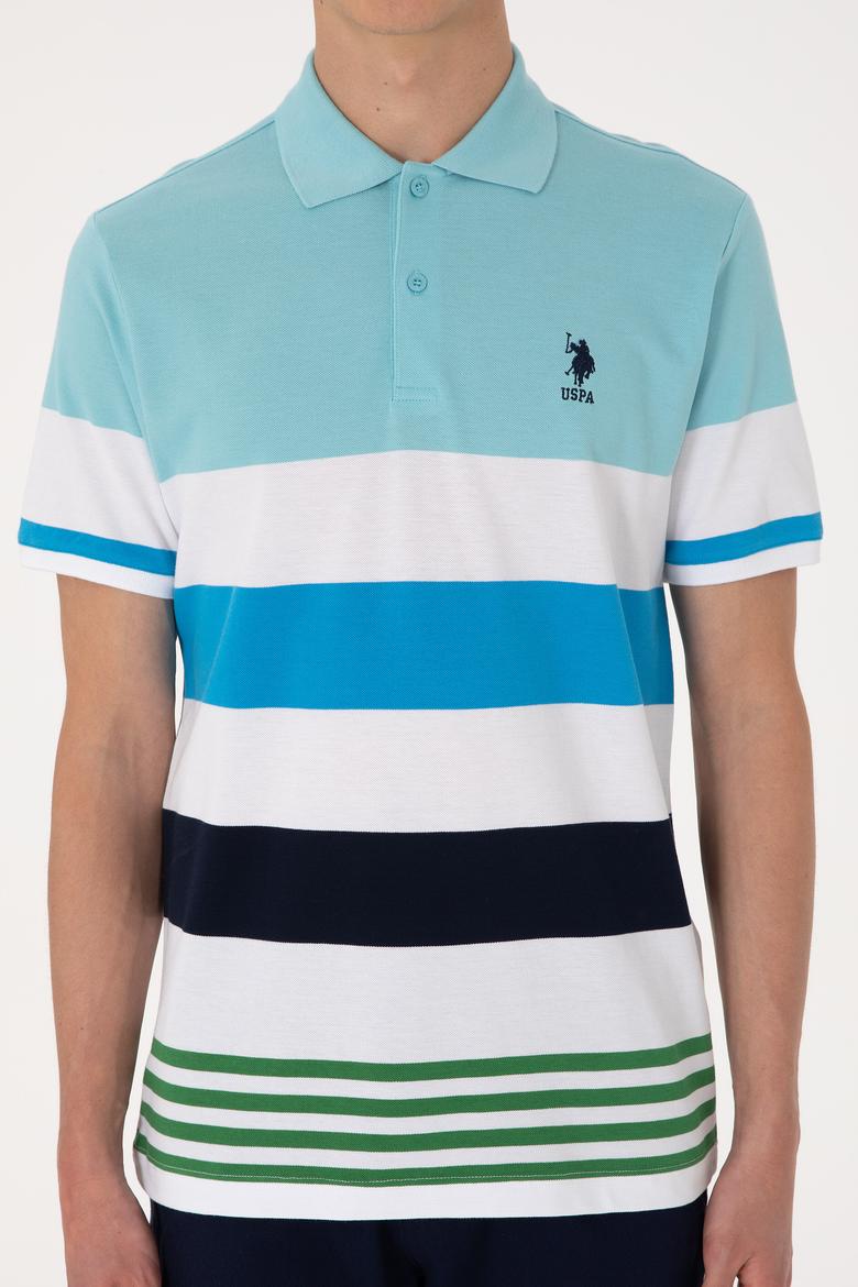 Erkek Regular Fit Aqua Polo Yaka Tişört - 50306820008