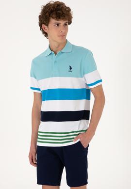 Erkek Regular Fit Aqua Polo Yaka Tişört - 50306820008