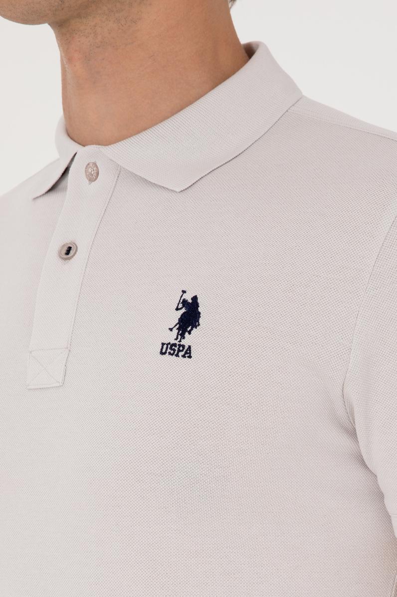 Erkek Açık Gri Basic Tişört